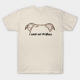 Pit Bull Love T-Shirt